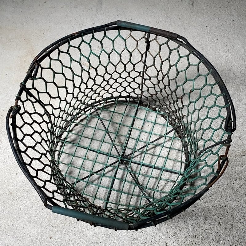 アンティーク　ワイヤートレイ　シャビー　バスケット アンティーク ワイヤートレイ シャビー バスケット アンティーク調の