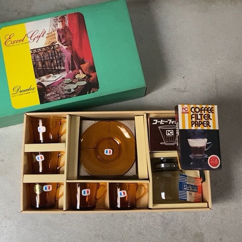 【1970 年代のヴィンテージ】Morinox エスプレッソカップ6個&トレイ 1970 年代のヴィンテージ】Morinox エスプレッソカップ6個