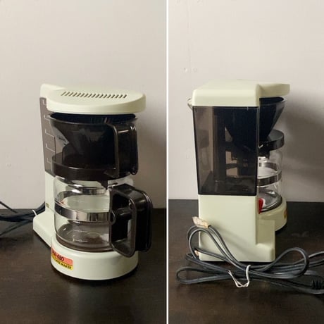 melitta メリタ  コーヒーメーカー  MA-480  80s 90s ヴィンテージ家電 レトロ家電 デッドストック 箱 保証書 付属品ありの未使用品