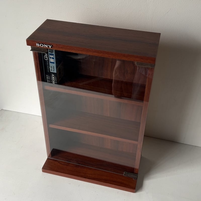 SONY カセット テープ ラック 店舗 業務用 什器 レトロ 当時物 SONY sports ソニー スポーツ カセットテープ ディスプレイ ショップ