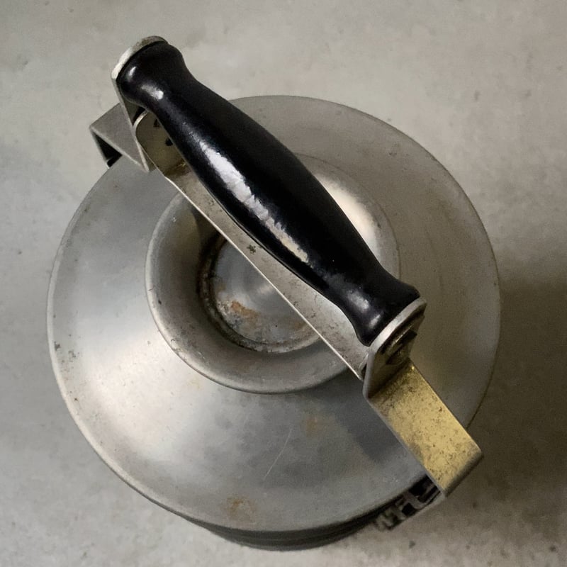 ヴィンテージ アルミ製 4段 容器 鍋 昭和期 入子 4セット 4段重箱