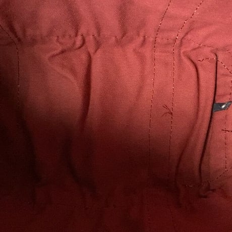 LLBean (オールド エルエルビーン) 90sミディアム トートバッグ  コヨーテ柄 キャンバス  ボルドー/ネイビー  ヴィンテージ トートバッグ 鞄  アニマル柄シリーズ 希少品