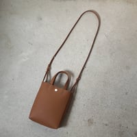 H様おまとめ品 ORCIVAL オーシバル　レザーショルダーバッグ  ゴールド(ブラウン)/オレンジ  2way(ショルダー/ハンド)  型押し牛革 中古極美品