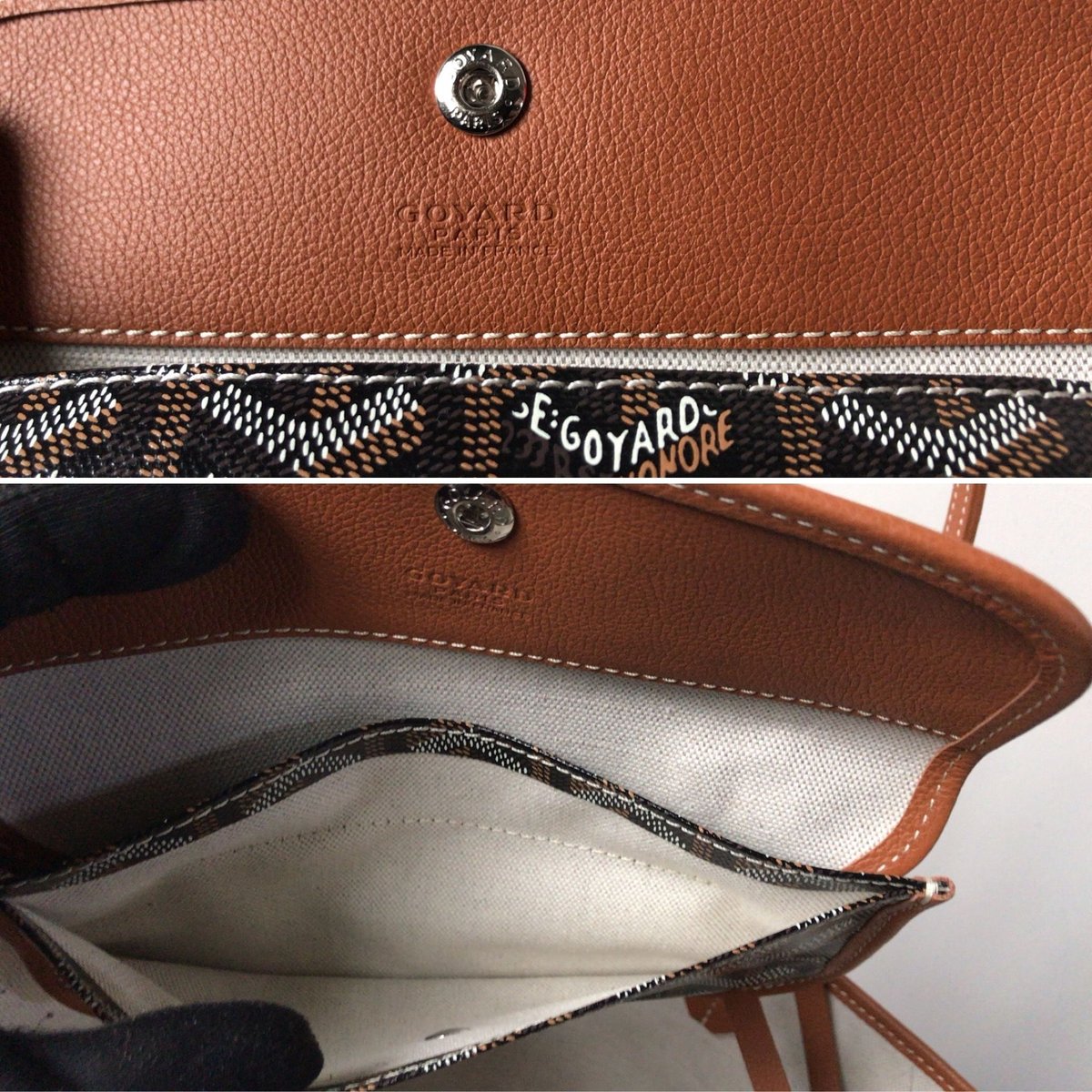 GOYARD ゴヤール サンルイPM ポーチ付トートバッグ ノワール GOYARD ゴヤール サンルイPM ポーチ付トートバッグ ノワール