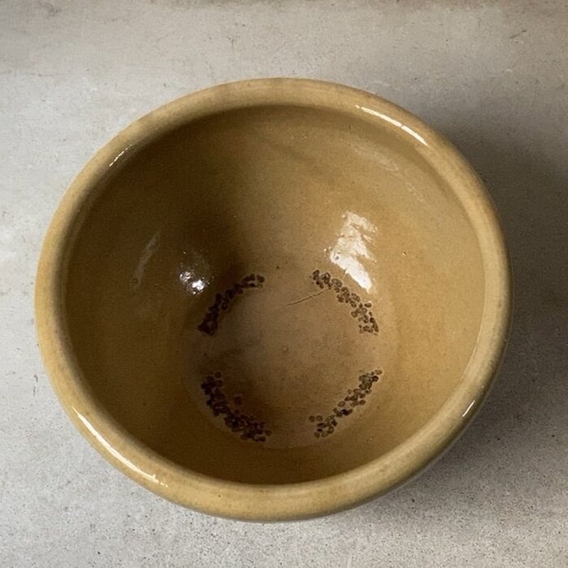 古い特大こね鉢39.5cm 民藝鉢 昭和期 古甕 大瓶 メダカ鉢 睡蓮鉢