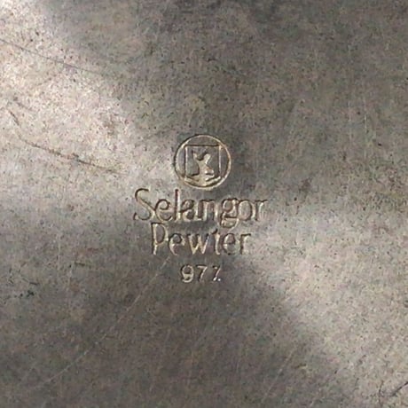 Selangor Pewter ヴィンテージ セランゴールピューター  槌目仕上げ  ビアマグ  ジョッキ