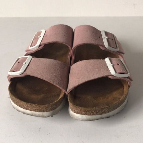 BIRKENSTOCK ビルケンシュトック Arizona SFB  アリゾナ ソフトフットベット ローズ(ライトピンク) size 37 (24cm) 中古品