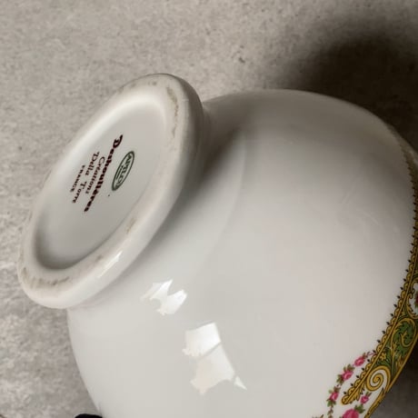 APILCO アピルコ/Deshoulieres デズリエ　Wネーム ヴィンテージ カフェオレボウル  旧ロゴ 1930-1940 フランス製 完品範疇