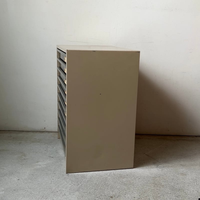 LION ライオン 4010-B4 ラージスチールレターケース 10杯小引き出し