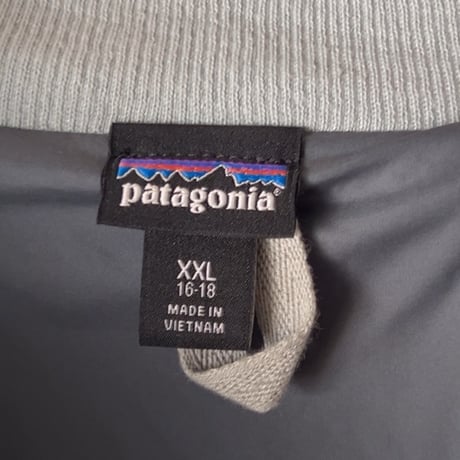 Patagonia パタゴニア   RETRO-X BOMER JACKET レトロX ボマー ジャケット  KIDS XXL(レディースL位)  Sleetgreen (STGN) 中古極美品