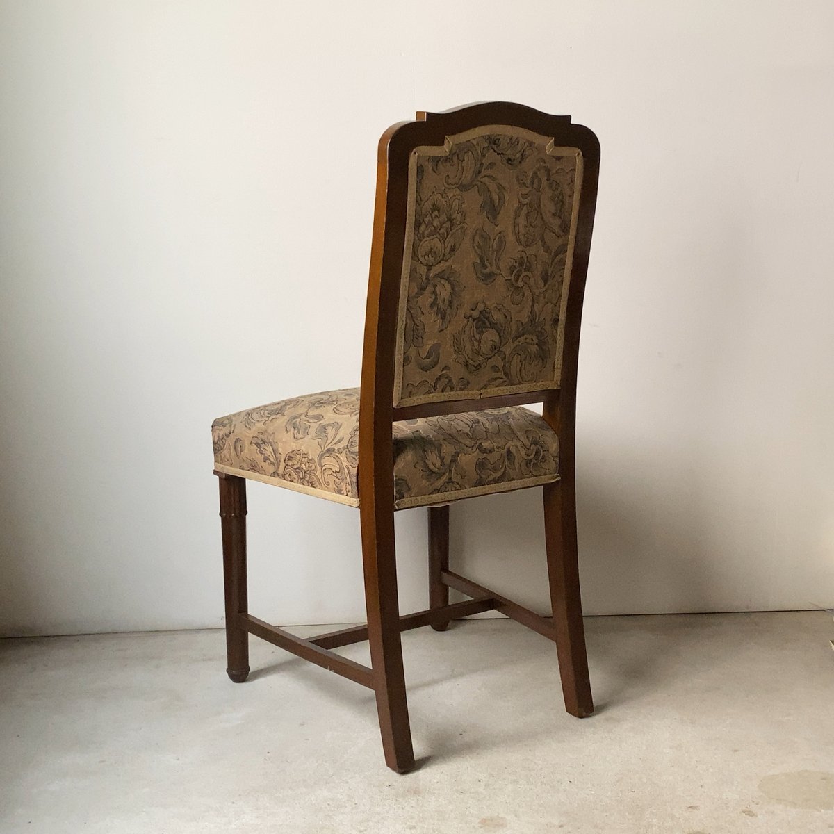 ダイニングチェア　Japan antique 昭和初期　椅子 古木 昭和ビンテージ木製ダイニングチェア｜幅43高さ97cm｜レトロな