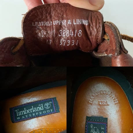 Timberland オールドティンバーランド レディース レザーブーツ 23.5〜24m位の方がジャストかと思われます。 made in USA