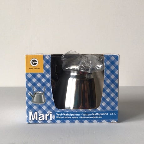 OPA  Mari  kettle   オパ  マリ  ステンレスケトル  0.5L  未使用品  北欧 フィンランド製 made in Finland