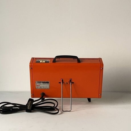 National ナショナル  とても小さい電気ストーブ  幅約31cm オレンジ  スチール  ヴィンテージストーブ  実動品