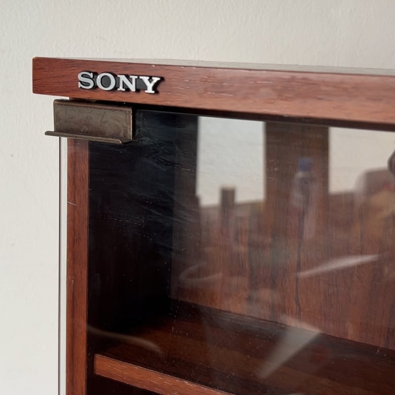 SONY ソニー 80sカセットラック カセットテープ収納ショーケース 棚 