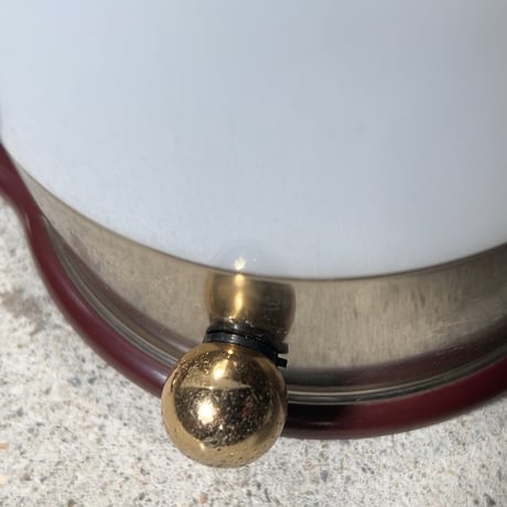 SHISEIDO  資生堂 花椿会 1980年 ダイヤモンドクラス記念品 フロアランプ レトロモダン ヴィンテージアイテム 古道具