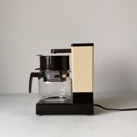 PHILIPS  フィリップス  コーヒーメーカー  cafenova カフェノバ  80s 90s ヴィンテージ 家電  ブラウン/オフホワイト　中古品
