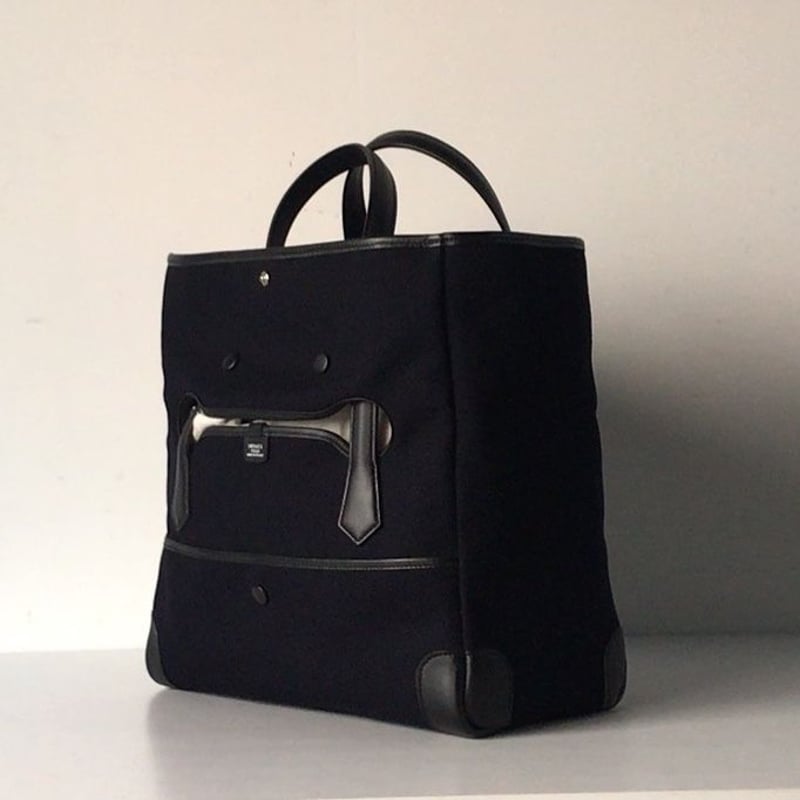 HERMES エルメス パスパス 35 マリン (ダークネイビー) □R刻印