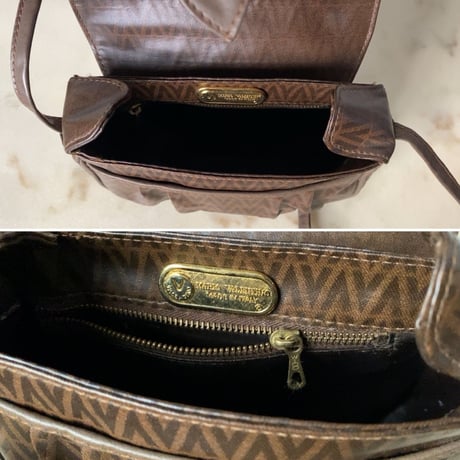 VALENTINO オールドヴァレンチノのミニミニショルダーバッグ  幅約17cmの小さめポシェット ヴィンテージバレンチノ