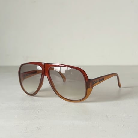 Christian Dior MONSIEUR クリスチャンディオール ムッシュ  ティアドロップサングラス 2038J サイドロゴ  眼鏡  ブラウン  オールドディオール ヴィンテージ 中古美品