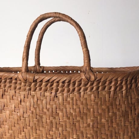 山葡萄かごバッグ   ラージサイズ  中古美品