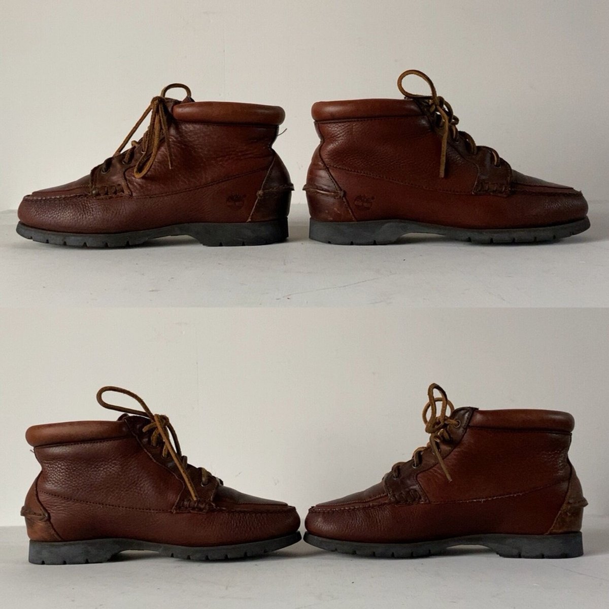 Timberland ブーツ　23.5 美品 Timberland - 美品！24.5cm ティンバーランド オールグレーの