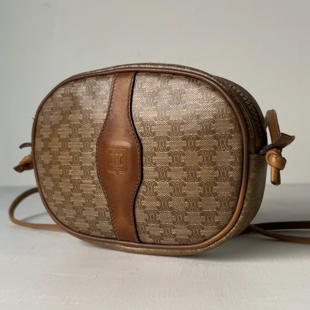 美品✨セリーヌ フーデッドパーカー トリオンフ マカダムC 総柄 L