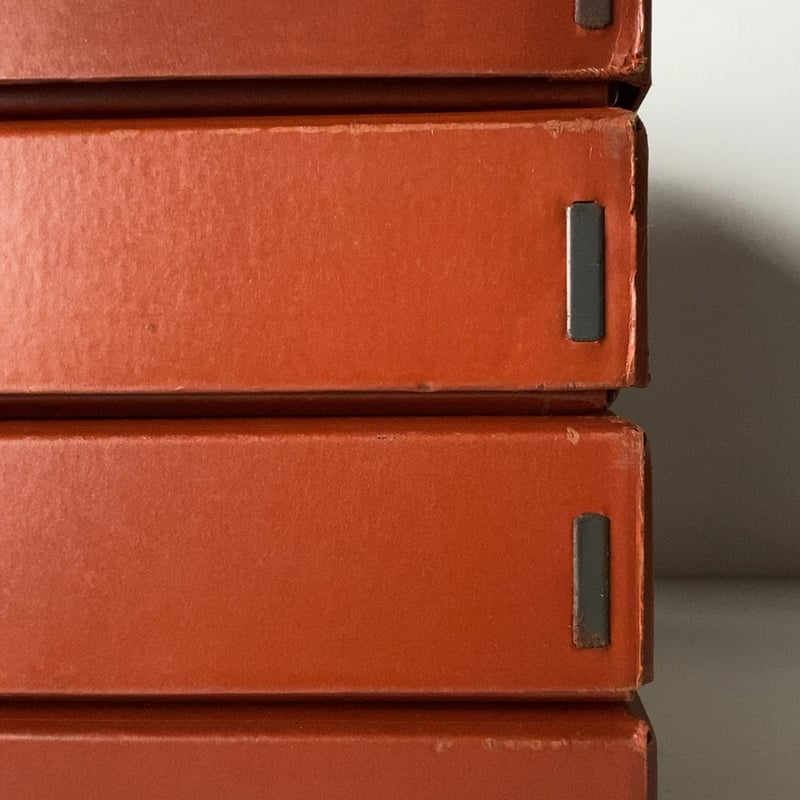 KOKUYO オールドコクヨ ペパーツールボックス 4個組 カタカナロゴ