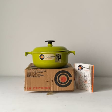 Le Creuset  ル・クルーゼ   ”Mama”シリーズ  ココットロンド 17 ママシリーズ  オールドルクルーゼ フランス ヴィンテージ  箱フラッシャー側面シール有り デッドストック