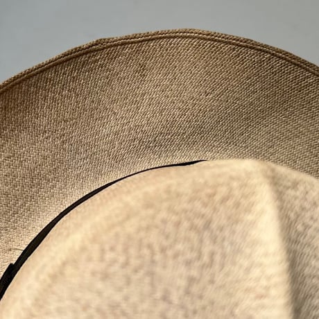 SuperOrionHat   SPECIALLY MADE FOR HANKYU DEPARTMENT STORE  阪急百貨店別注品 戦前阪急BOX付き ヴィンテージパナマハット実寸頭周約56cm