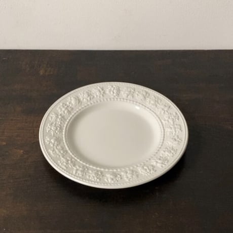 WEDGWOOD ウェッジウッド フェスティビティ(1枚の価格) プレート 21cm アイボリー 90s ヴィンテージ イギリス製 made in england  ストック14枚