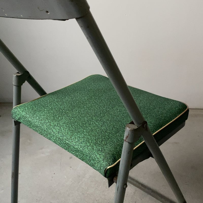 アンティークアンティーク 折り畳み椅子 1960sレトロ - 折り畳みイス