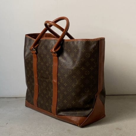 LOUIS VUITTON  ルイ ヴィトン  ウィークエンドGM モノグラム M42420 ラージトート 1980年代製 ヴィンテージ 豚革 ピッグスキン 良品