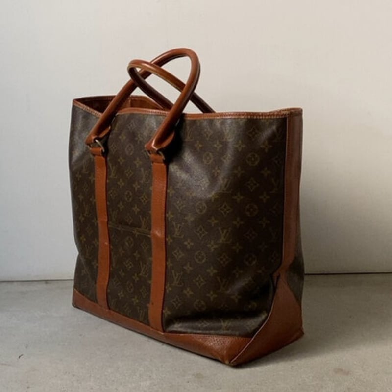 Louis Vuitton Monogram Sac Weekend GM Vintage Tote Bag M42420