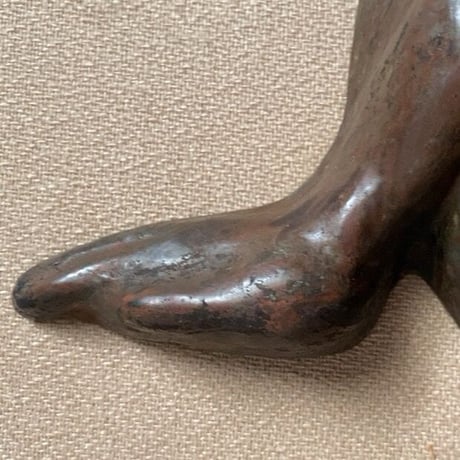 高田博厚 たかた ひろあつ 作  裸婦ブロンズ像レリーフ  額装 銅製  彫刻家 作品  ヴィンテージアート 1970年代　コンディション良好