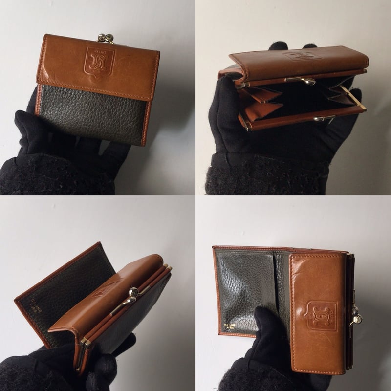 CELINE セリーヌ ヴィンテージセリーヌ コンパクトウォレット 2 CELINE セリーヌ ヴィンテージセリーヌ コンパクトウォレット 2