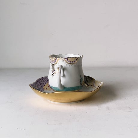 MEISSEN  マイセン  アラビアンナイト  千夜一夜物語  コーヒーC/S（23582）No.1 (モチーフ1番) 未使用品