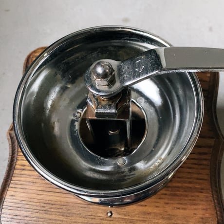 KONO コーノ コーヒーミル F301 エンブレム刻印無しタイプ 旧モデル 木製珈琲ミル グラインダー クラシックキッチンツール 美品