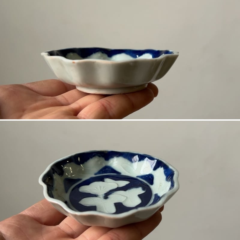 K様ご発注分 明治 大正期 古い瀬戸焼の豆皿［2枚セット］ | GobaTools