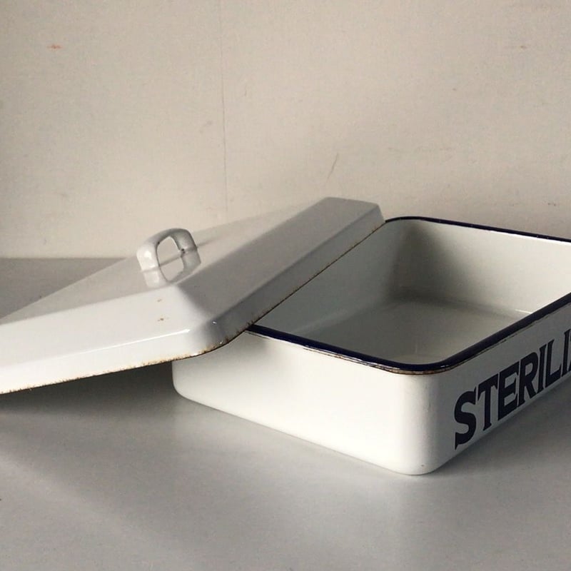 ホーロー容器STERILIZER消毒器 ホーロー消毒器 ホワイトの通販・卸売り | アイラッシュガレージ