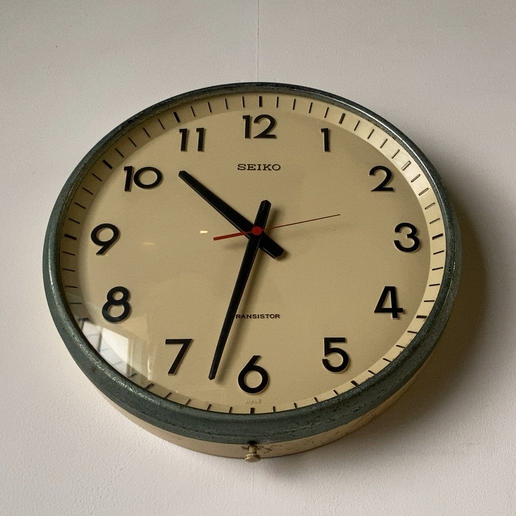 希少】SEIKO transistor oval clock 70s 【公式通販】