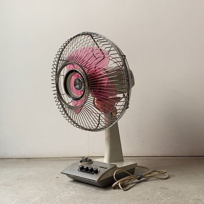 完動品♪ MITUBISHI,三菱レトロ扇風機,ビンテージ扇風機 - 扇風機 完動品♪ MITUBISHI,三菱レトロ扇風機,ビンテージ扇風機 - 扇風機