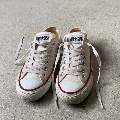 CONVERSE コンバース ALL STAR  オールスター ロウカット ホワイト(白) size 4 1/2 (23.5cm) ローカット 靴 定番シューズ