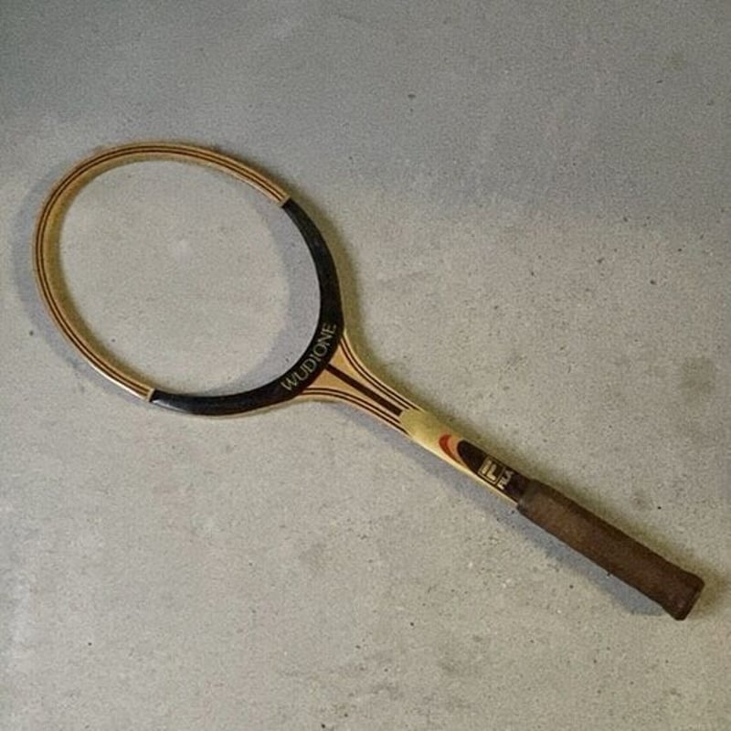 FILA 硬式テニス　ウッドラケット　ヴィンテージ FILA フィラ WUDIONE 木製テニスラケット 未使用品 ガット未処理