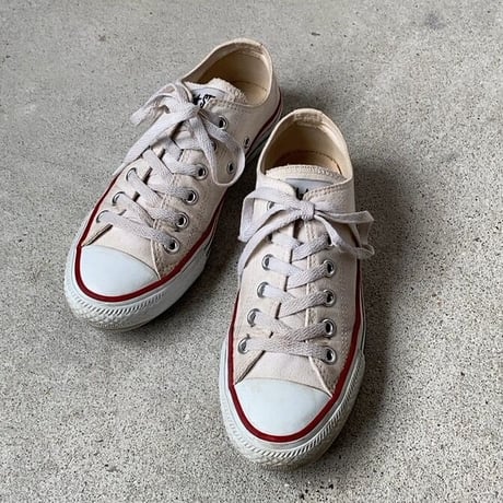 CONVERSE コンバース ALL STAR  オールスター ロウカット ホワイト(白) size 4 1/2 (23.5cm) ローカット 靴 定番シューズ