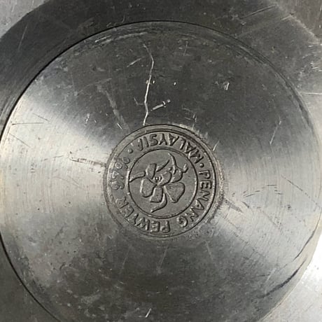 penang pewter ペナンピューター ヴィンテージ ビアマグ ビアジョッキ マレーシア金工 伝統工芸 made in malaysia
