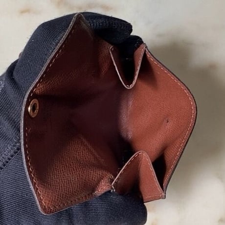 LOUIS VUITTON ルイヴィトン モノグラム ラドロー  M61927 コンパクトウォレット ハーフフラップ付コインケース 小銭入れ カードケース  2つ折りミニ財布  中古品