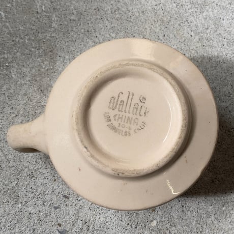(A)  Wallace ウォレス  ヴィンテージ マグカップ  アメリカのマグカップ  ダイナーマグ 50s 60s made in USA