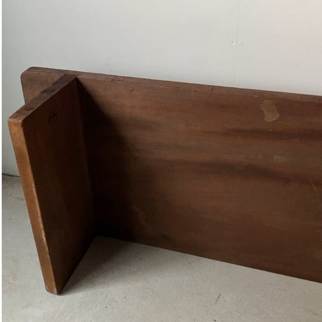 古い継ぎテーブル 幅約85cm 濃茶トロトロの文机 分厚くゴツい無垢材  ヴィンテージローテーブル 雰囲気良好 美品