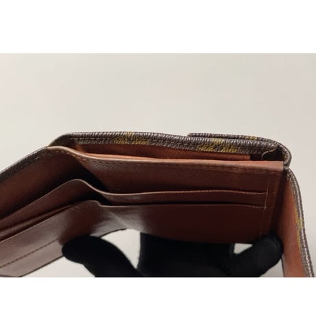 LOUIS VUITTON ルイヴィトン  80sヴィンテージ モノグラム ボルトモネビエ M61660 Wレターフラップコンパクトウォレット 旧型Wフラップ
